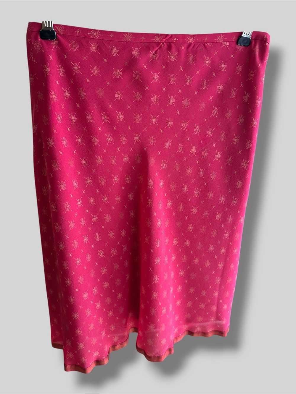 Banana Republic Hot Pink Midi Skirt